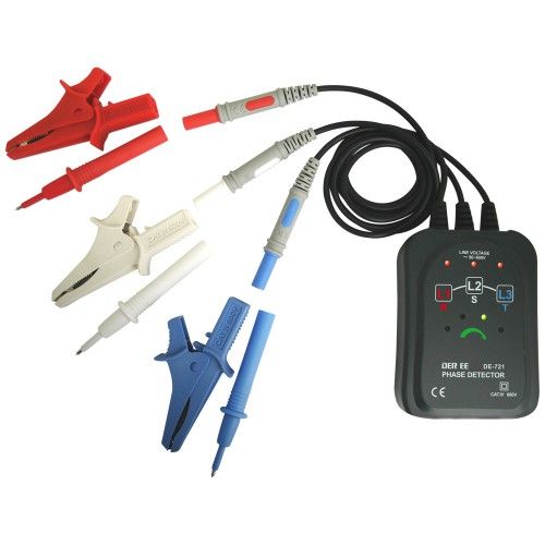 [HCM]Đồng hồ đo thứ tự pha DEREE DE-721
