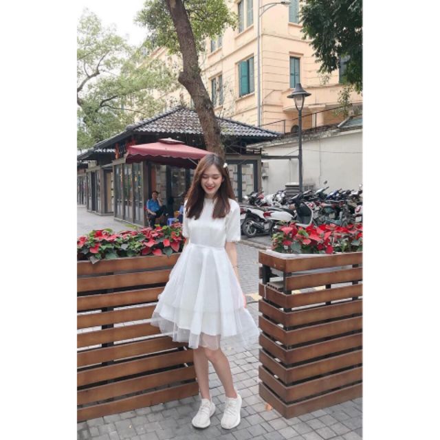 Váy Công Chúa 3 Tầng Siêu Xinh