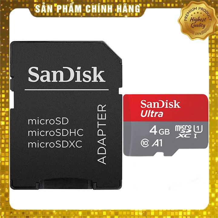 Thẻ nhớ sandisk microsdhc ultra 4gb/8gb/16gb/32gb/64gb
