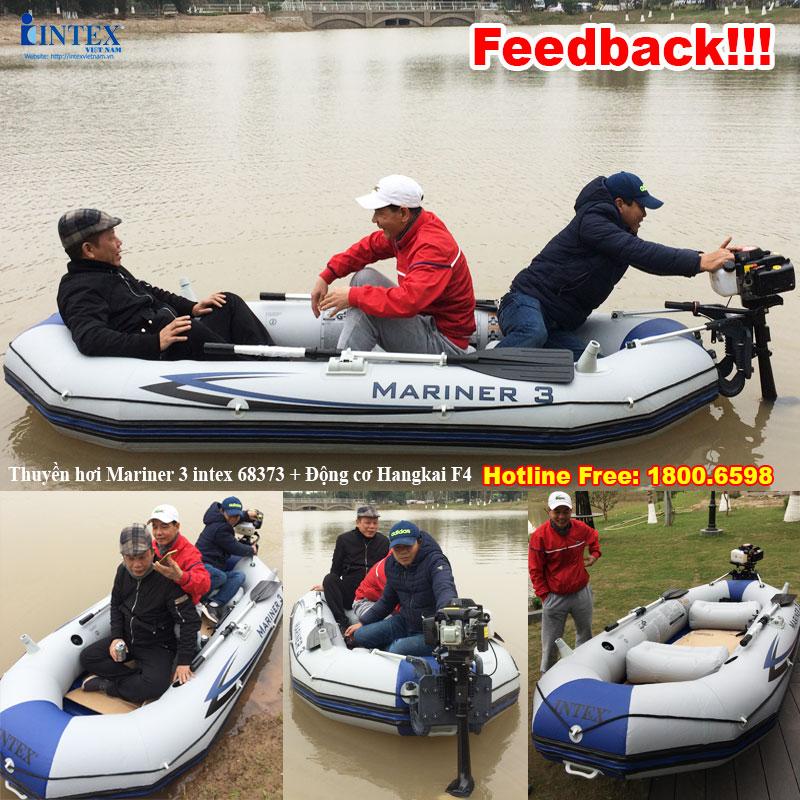 Động cơ thuyền 4 thì 4HP HANGKAI -F4