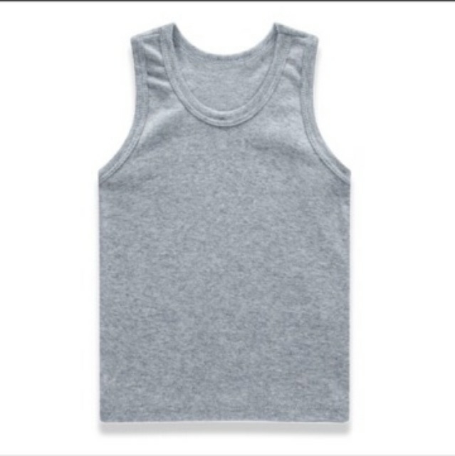 ÁO BA LỖ THUN GÂN 100% COTTON CHO BÉ