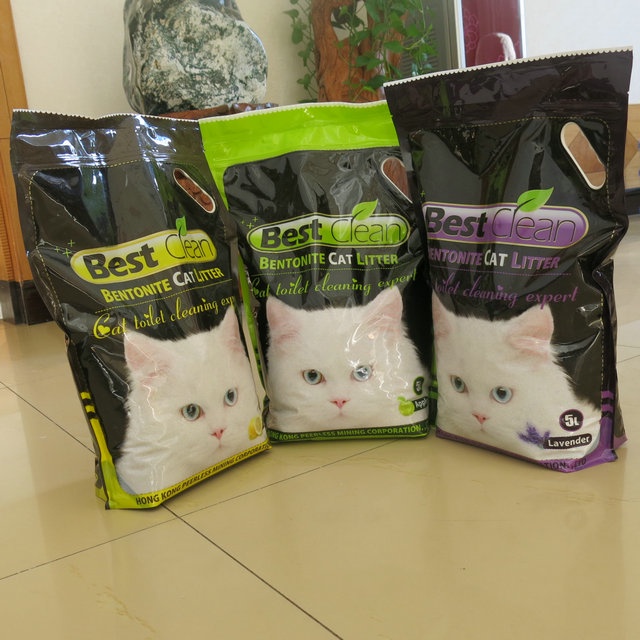 Cát vệ sinh cho mèo best clean 15l