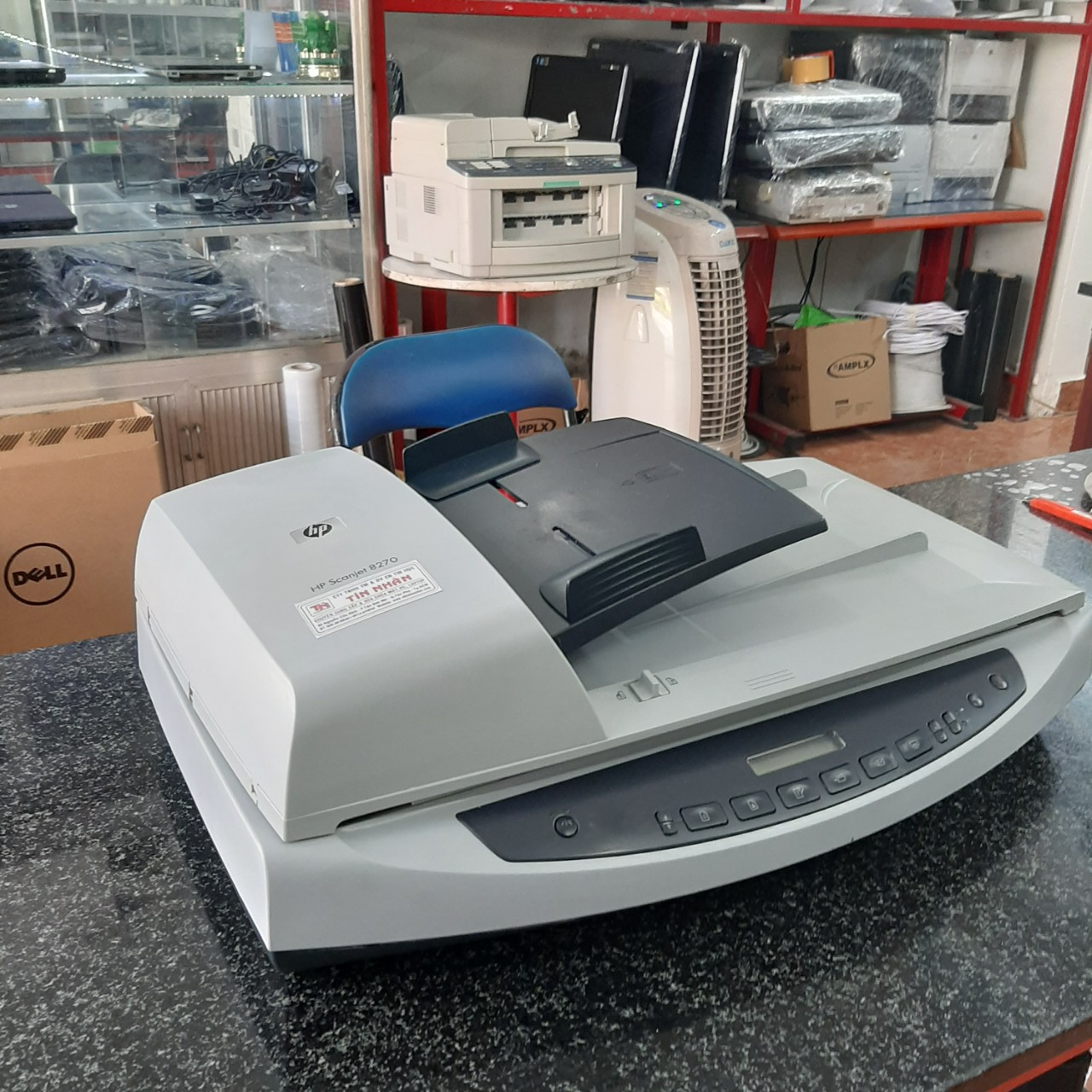 Máy scan HP 8270 : Scan 2 mặt tự động, Scan Phim âm bản