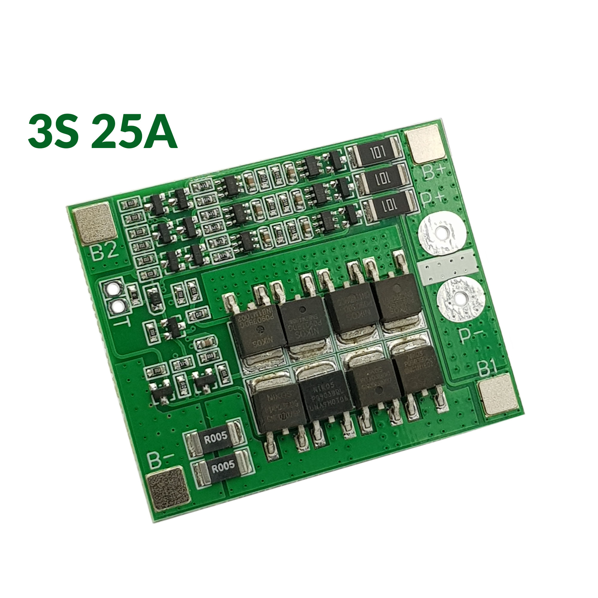 Mạch sạc xả và bảo vệ pin 3s 25A