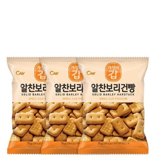 Bánh quy lúa mạch Hàn Quốc 75g