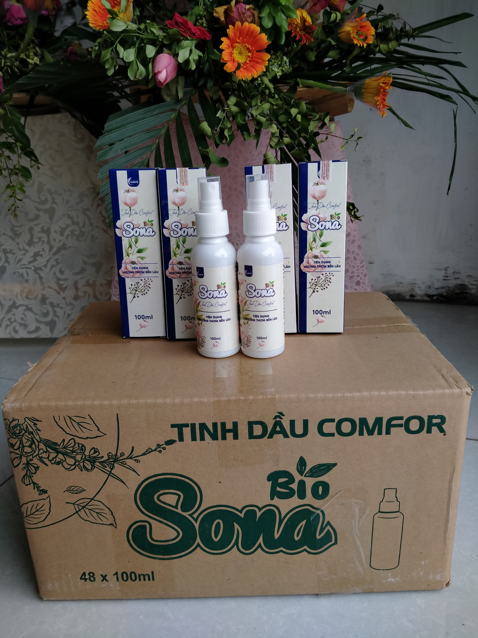 Combo 3 chai xả vải khô SONA
