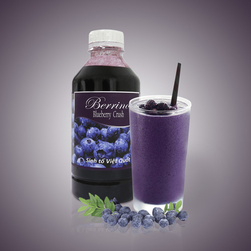 Berrino Sinh Tố Việt Quất 1000ml