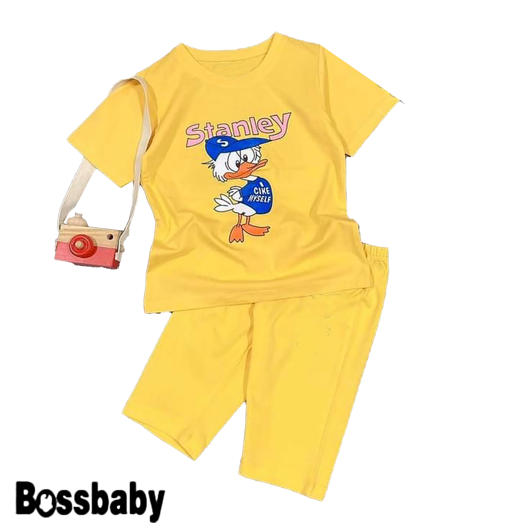 Đồ Bộ vịt Stanley ngắn tay,có nhiêu màu sắc cho bé ,đồ bô bé gái từ 6kg-29kg.BDBG31.