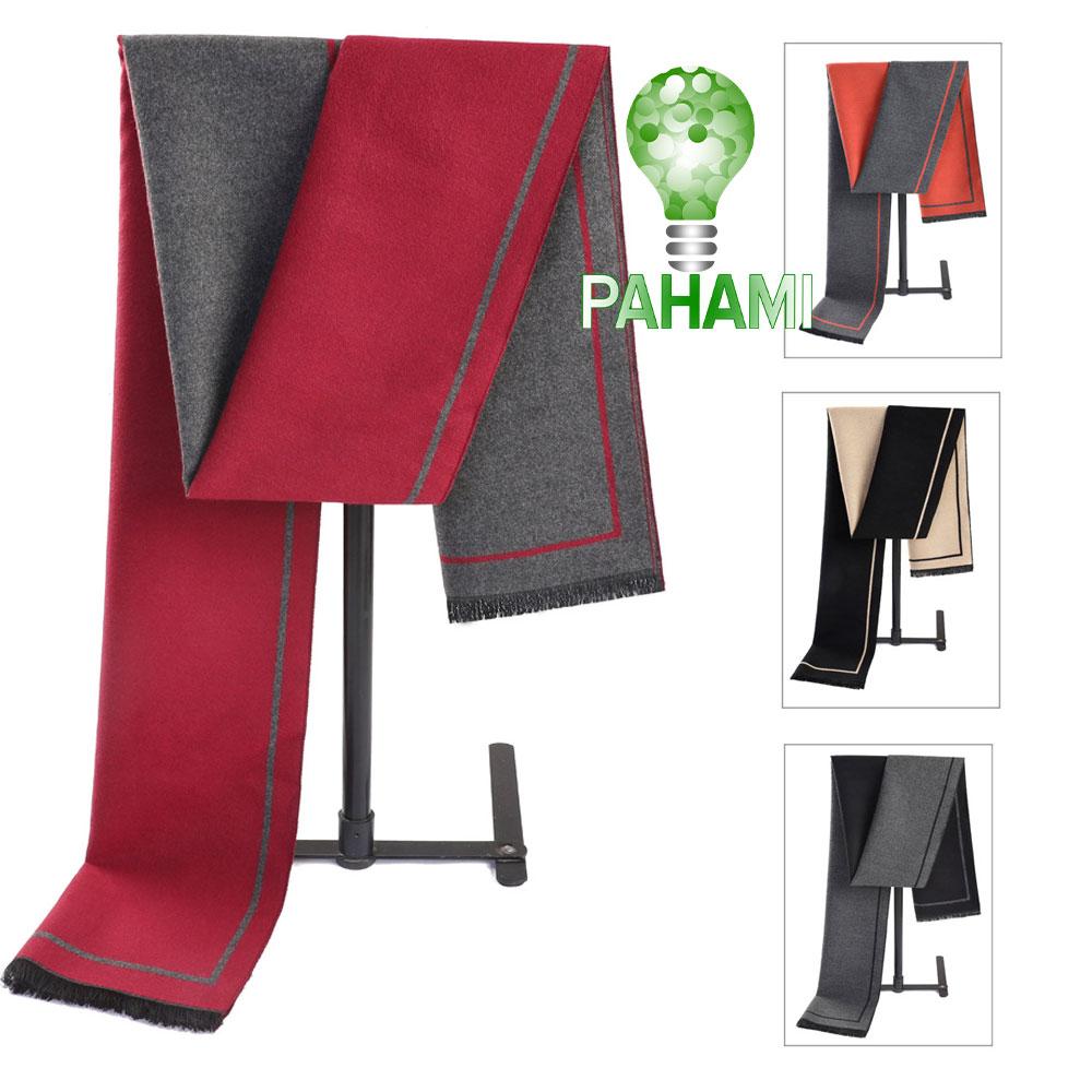 Khăn len nam hàn quốc kiểu dáng sang trọng (dài 1.8m rộng 30cm)