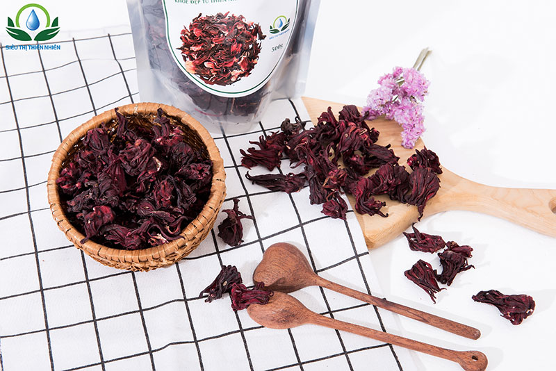 Trà Hoa Hibiscus (Dâm Bụt) Sấy Khô Mộc Sắc 100g