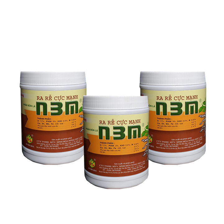 Phân bón kích rễ cực mạnh N3M 500gr