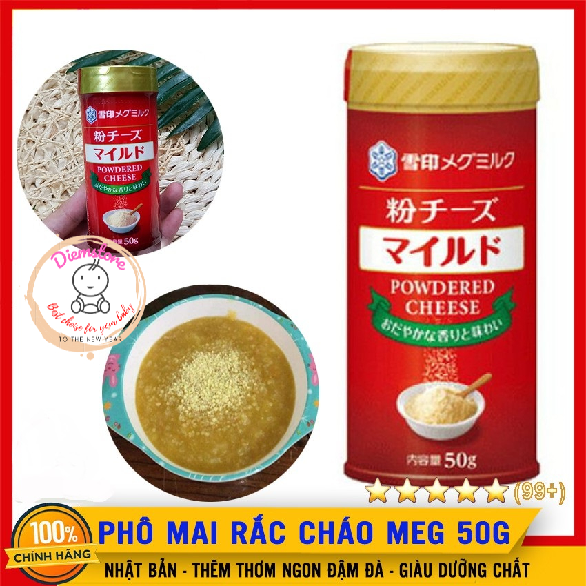 Phô mai rắc cơm cháo Meg Nhật  50g