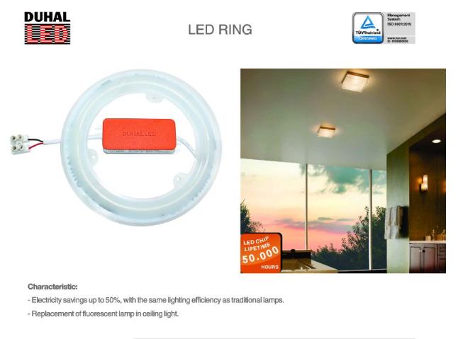 Đèn Led vòng cao cấp Duhal
