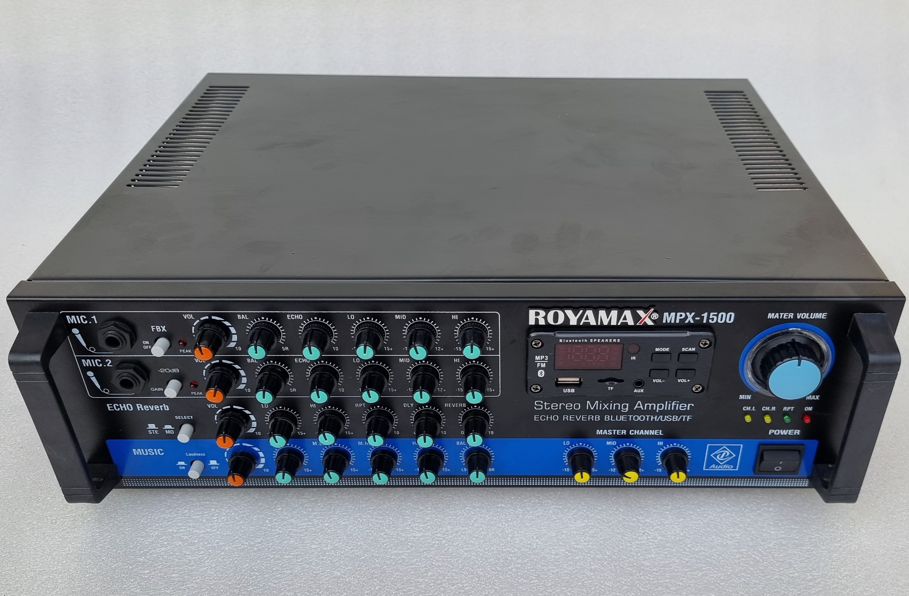 Amplifier karaoke bluetooth Echo Reverb ROYAMAX