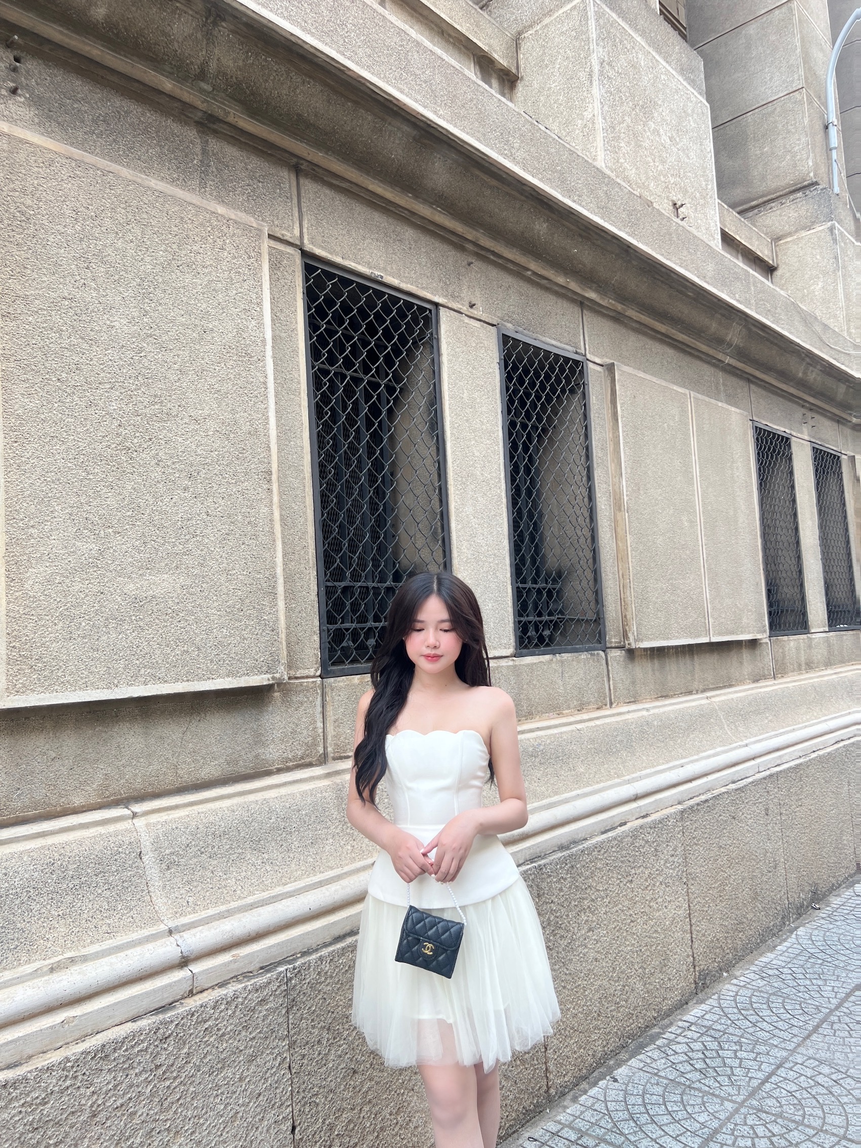 ✿ Somee studio ✿ Amarie dress ✿ Váy quây tafta phối lưới tutu