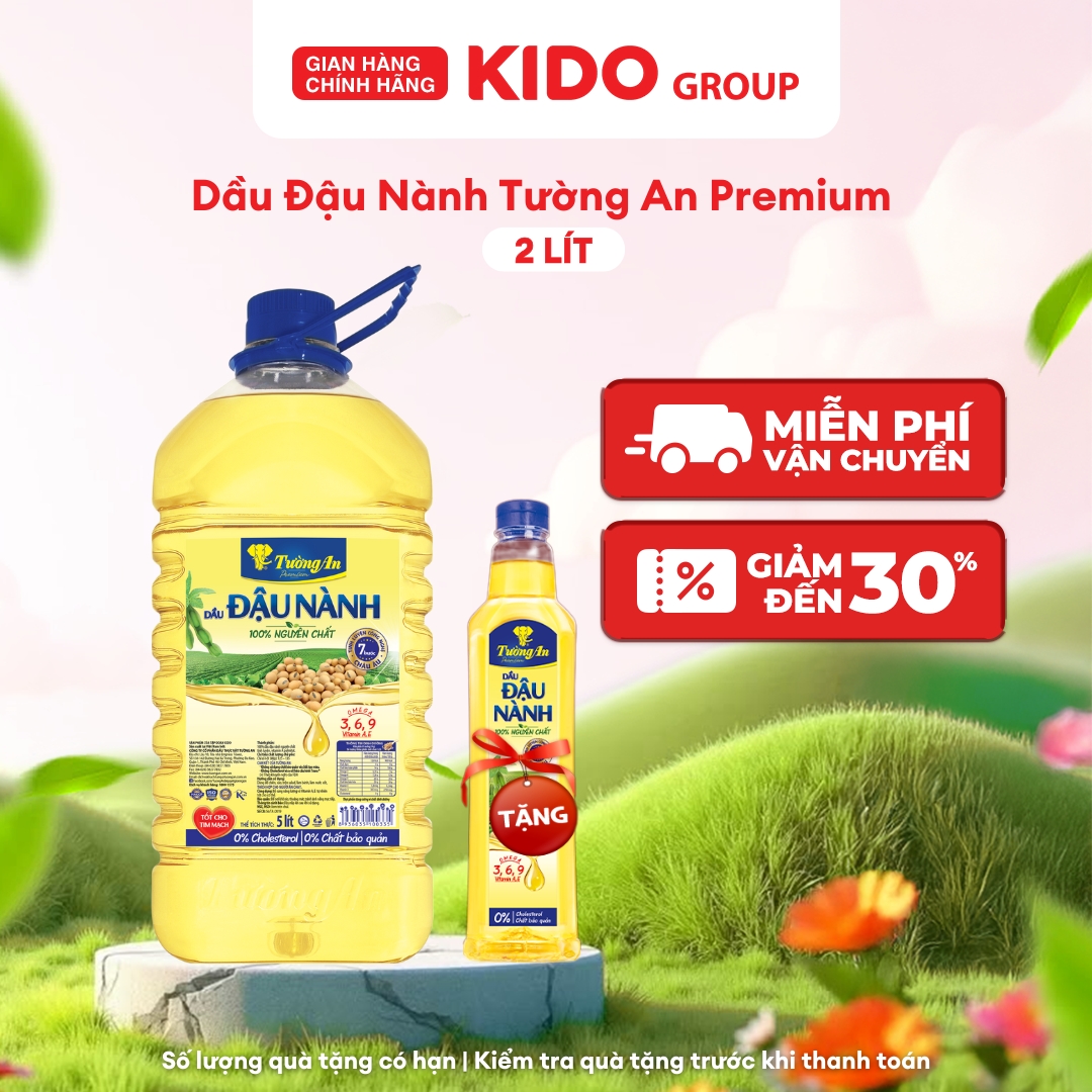 Dầu Đậu Nành Tường An Premium 2L