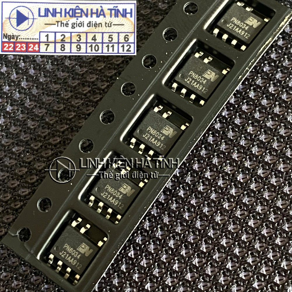 Túi 3 con IC nguồn PN8034 dán PN8034 Sop-7