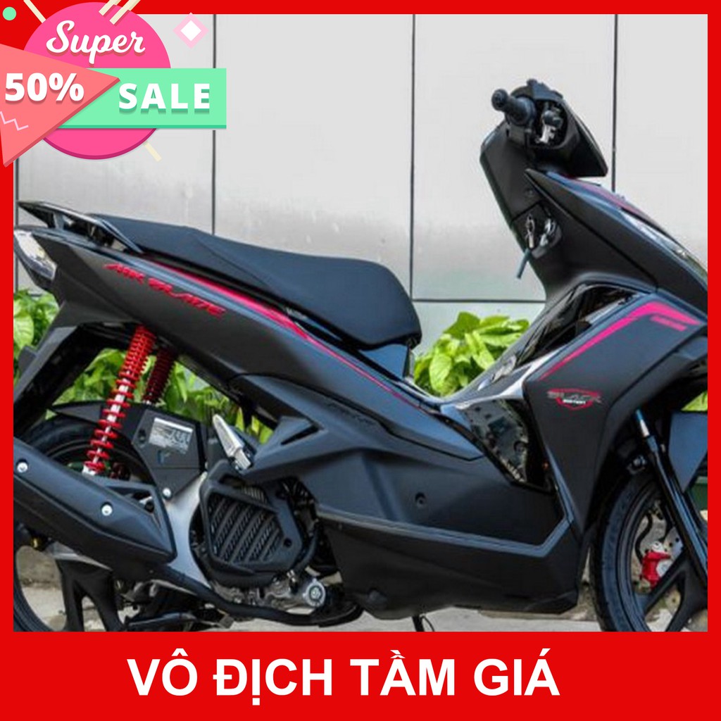 Nguyên bộ tem dán xe honda airblade 2015 black edition màu đen nhám