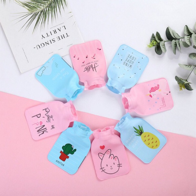 Túi Chườm Tới Tháng Kinh Nguyệt Giảm Đau Bụng Hạ Sốt Mini