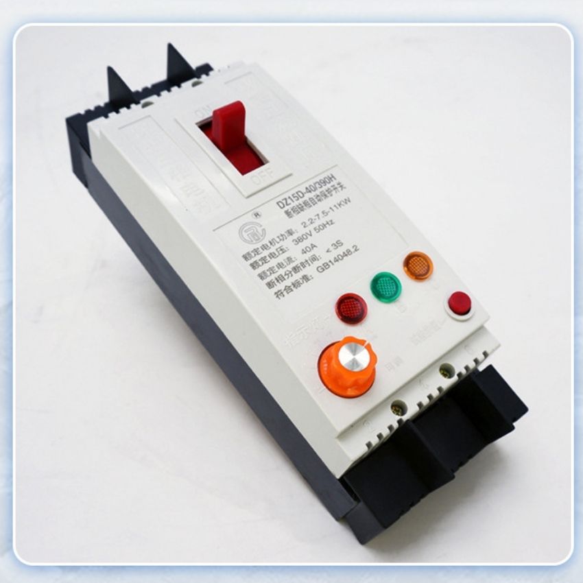 Aptomat chống mất pha 40a, 100a - cb chống mất pha, bảo vệ quá tải