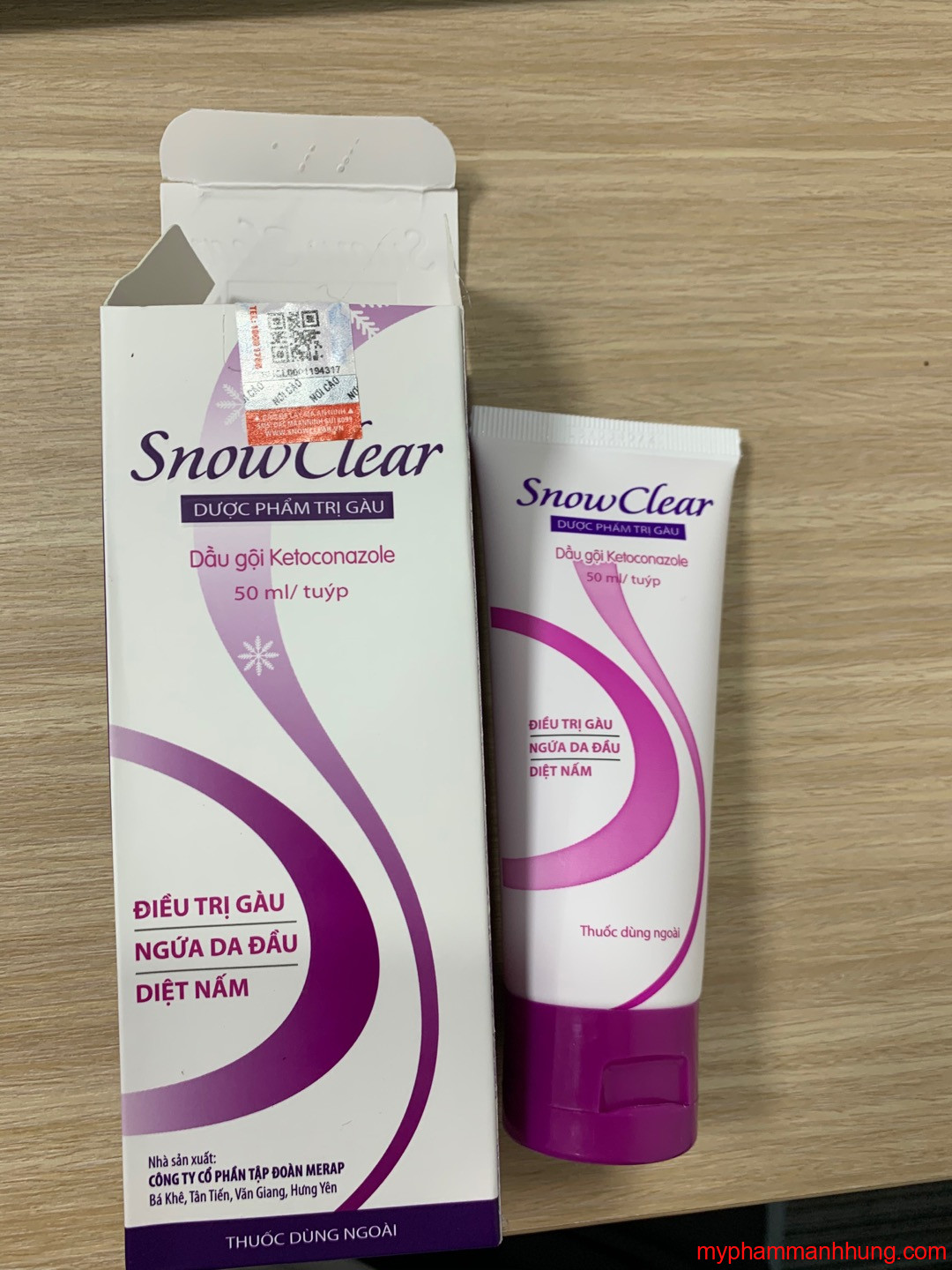 [CHÍNH HÃNG] DẦU GỘI GÀU SNOW CLEAR - 50ml
