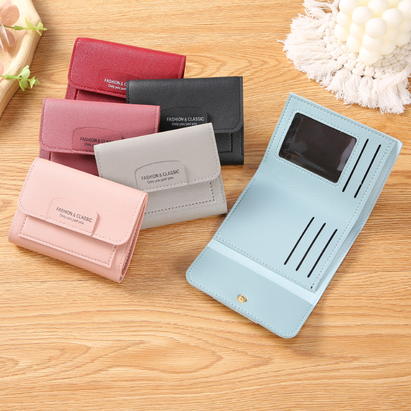 Ví nữ cao cấp cầm tay mini thời trang nhỏ gọn nhiều ngăn đẹp giá rẻ HANOCO VN25