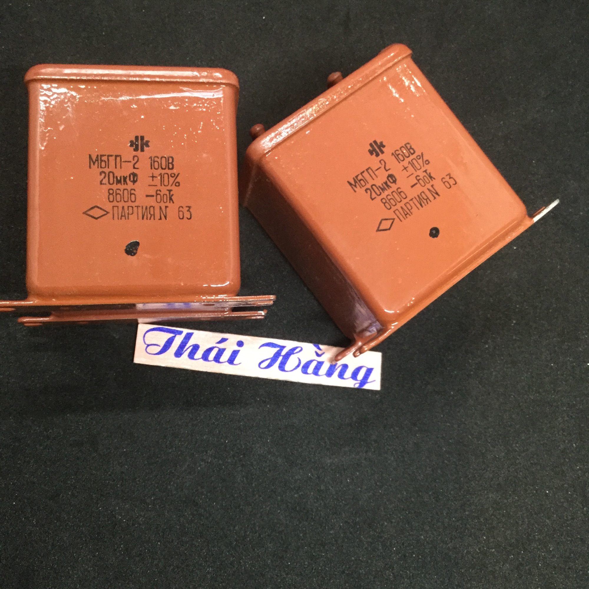 Tụ nga 20 uf—160 v tháo máy