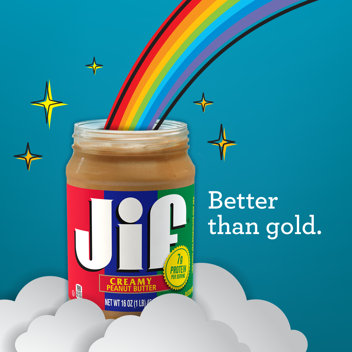 Bơ đậu phộng hạt Jif 454 g - Nhập Khẩu Mỹ
