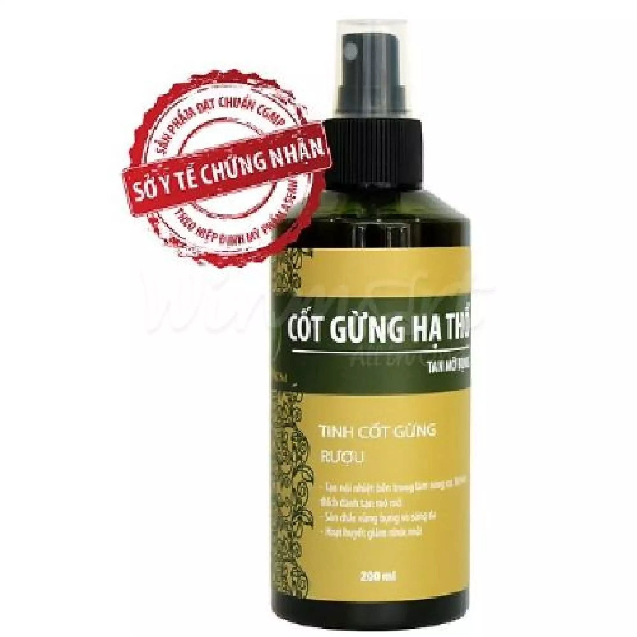 Cốt gừng hạ thổ tan mỡ bụng Wonmom