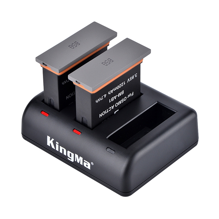 Pin và dock sạc osmo action 1 kingma chính hãng