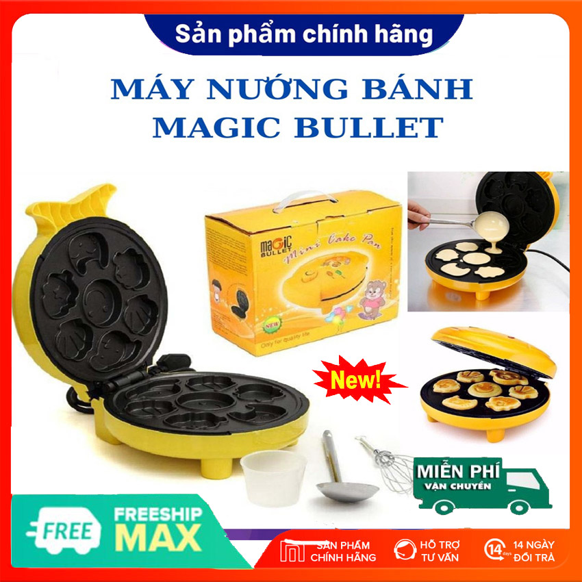 Máy nướng bánh và làm bánh hình thú magic cao cấp