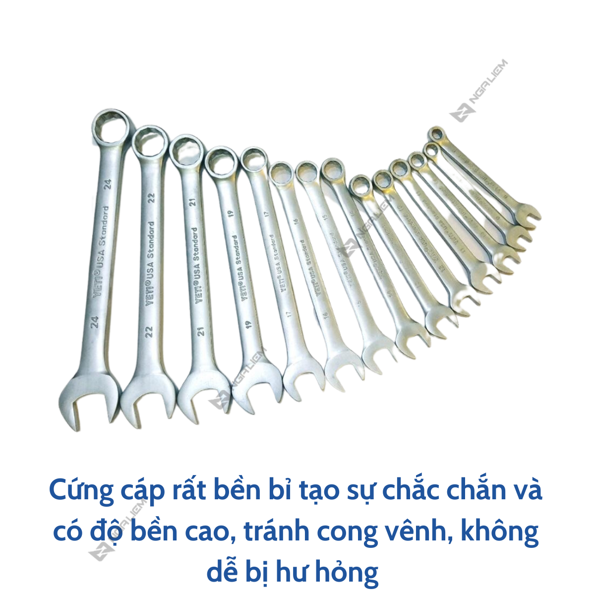 Khóa Vòng Miệng (Cờ lê) đủ số (số 6 → số 55) hàng YETI Cờ Mỹ (26-46)