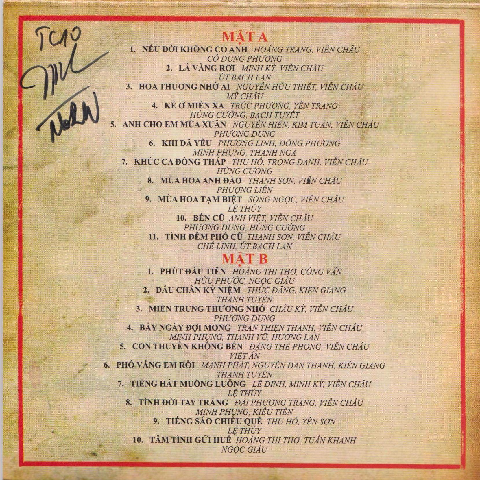 bộ 6 Dĩa CD Tân Cổ 10,11,12,13