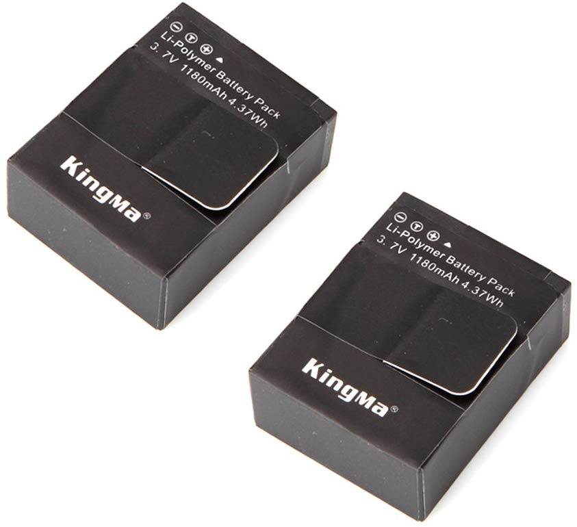 Combo sạc 3 + 2 pin Kingma cho GoPro Hero 3