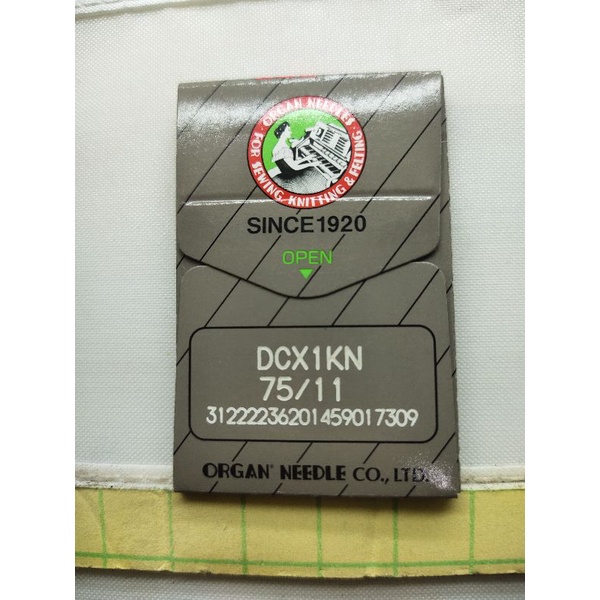 Kim DCx1 KN chống bể vải dùng cho máy vắt sổ