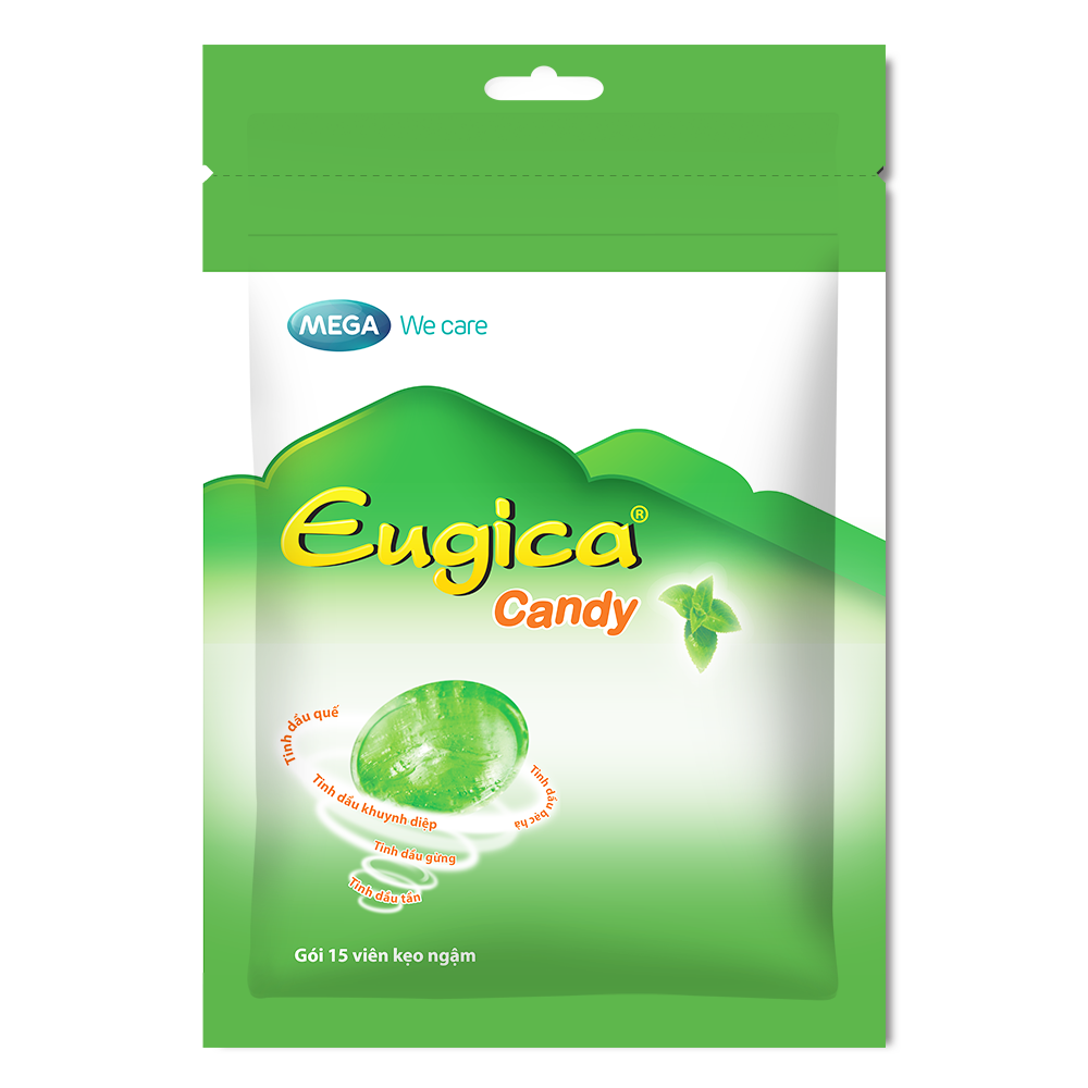 [HCM]Eugica Candy Cool Extra (Bịch 15 viên)