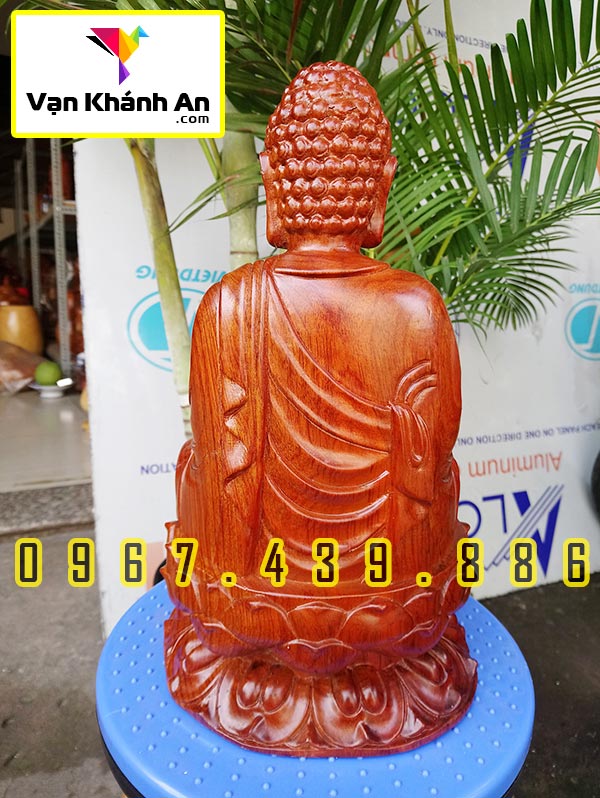 Tượng gỗ Phật A Di Đà cao 29cm - Tượng Phật Thờ Cúng - Vật Phẩm Phật Giáo - Đồ Gỗ Thờ Cúng - Pháp Duyên Shop - Trang Trí Nhà Cửa Decor