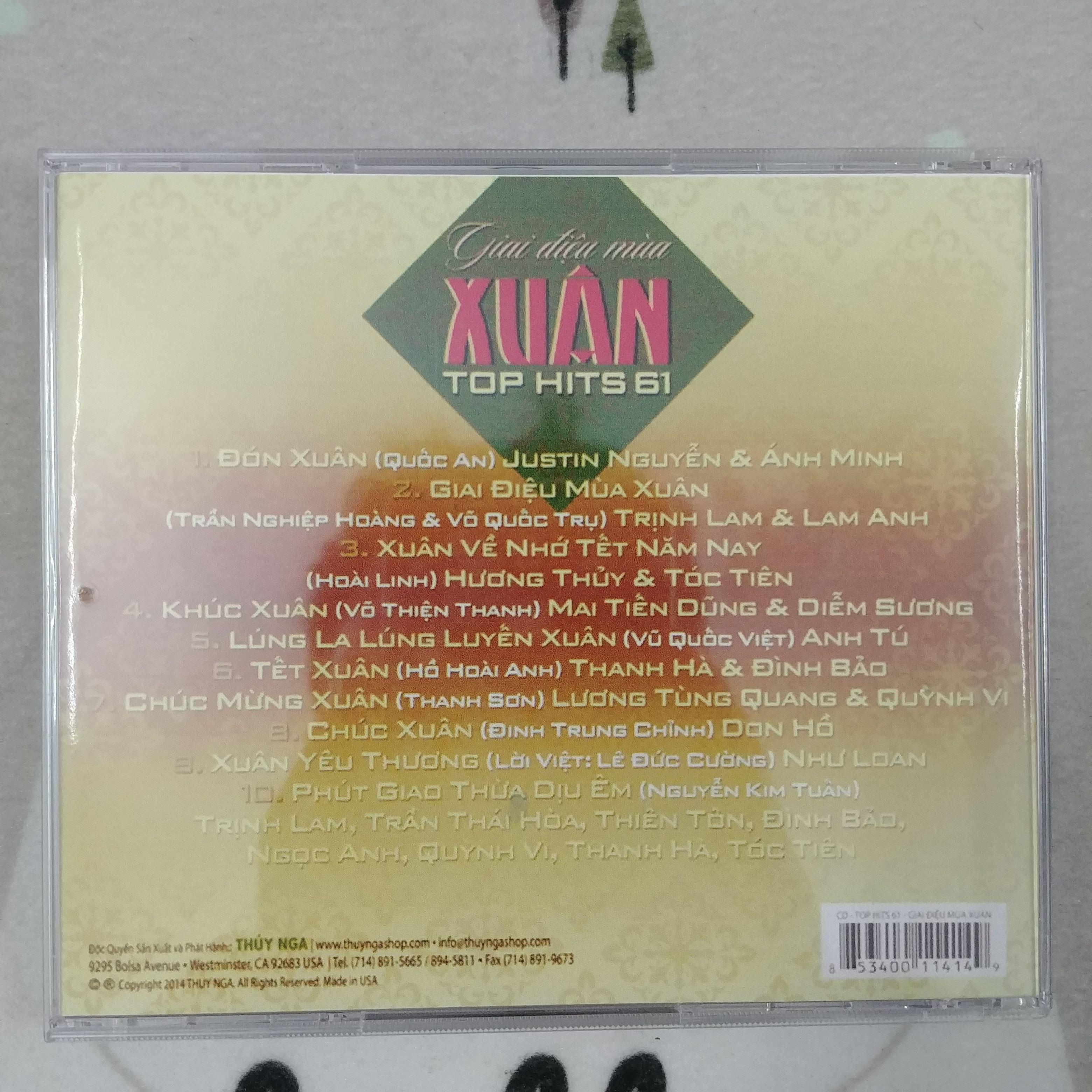 [HCM]CD Gia Điệu Mùa Xuân - TopHit61