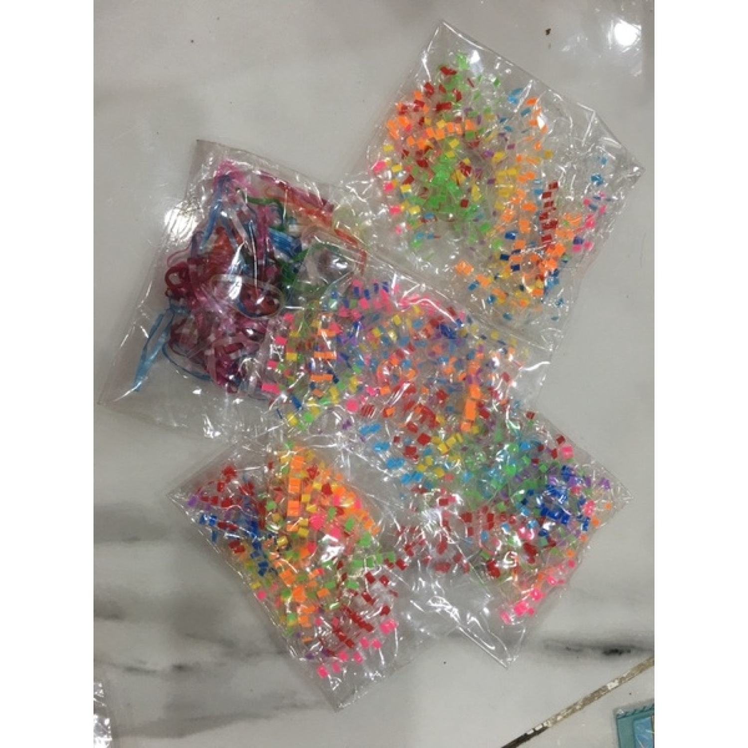 Dây thun cột tóc màu (10gr/túi)
