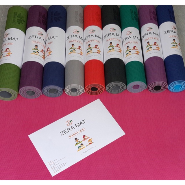 THẢM TẬP YOGA CHO BÉ 2 LỚP 6MM