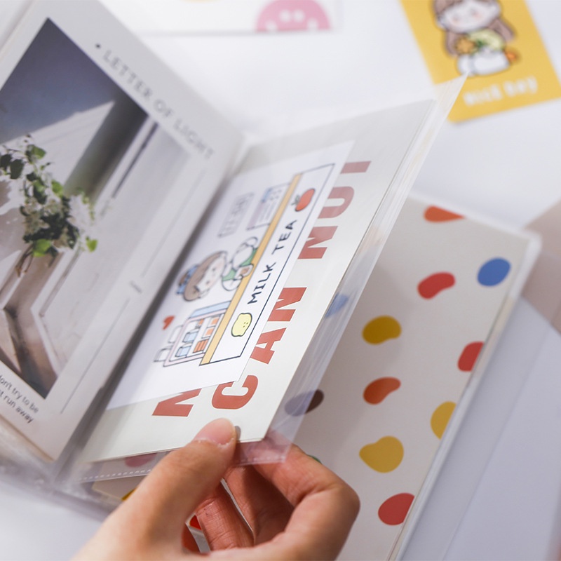 Sổ đựng sticker card album 80 trang size A6_