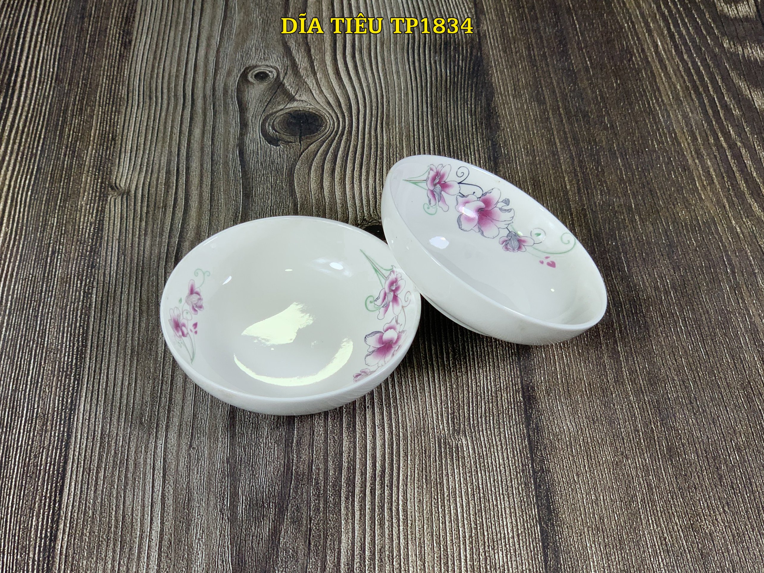 Đĩa tiêu tp 1834 sứ bát bảo cao cấp, since_1977