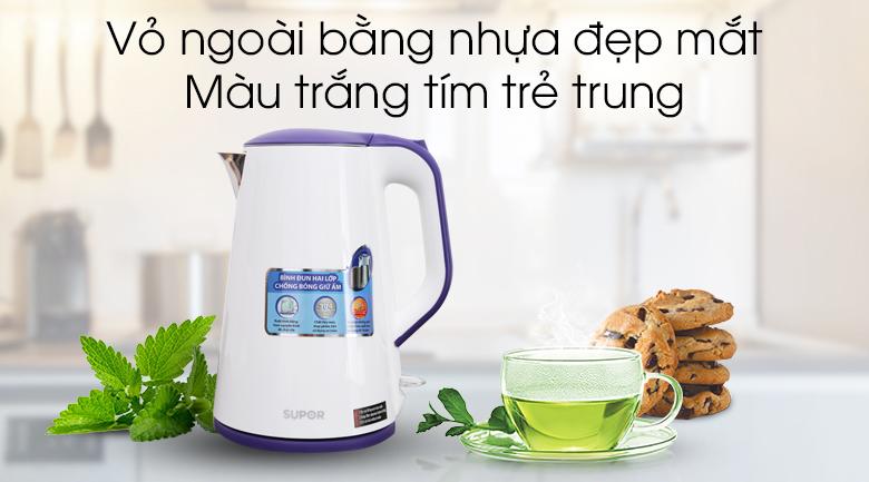 Bình siêu tốc Supor 1.7 lít SWF17S20AVN