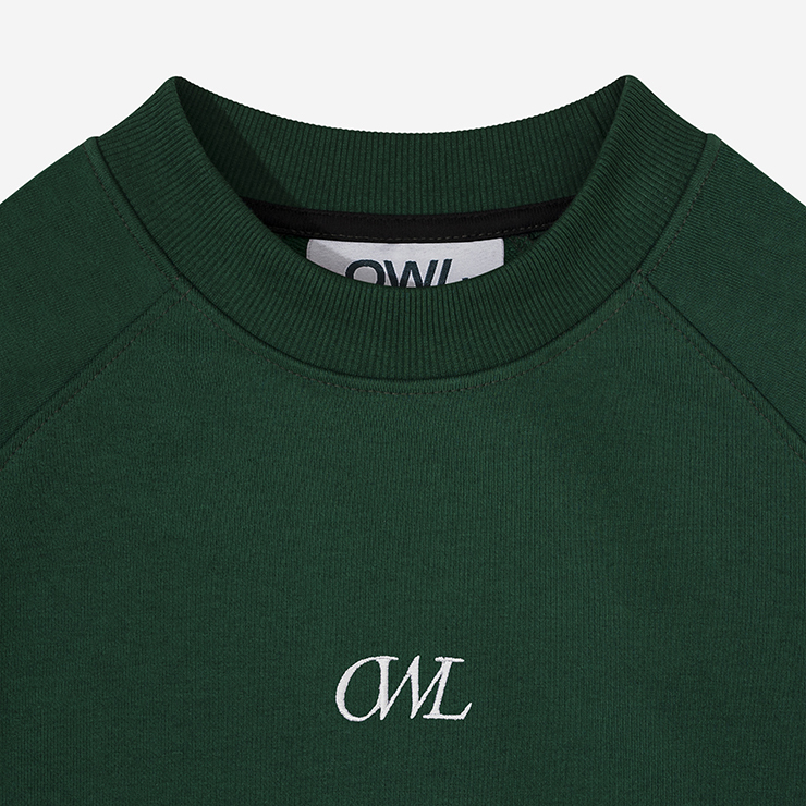 Áo sweater Owlbrand Minitypo/Xanh lá