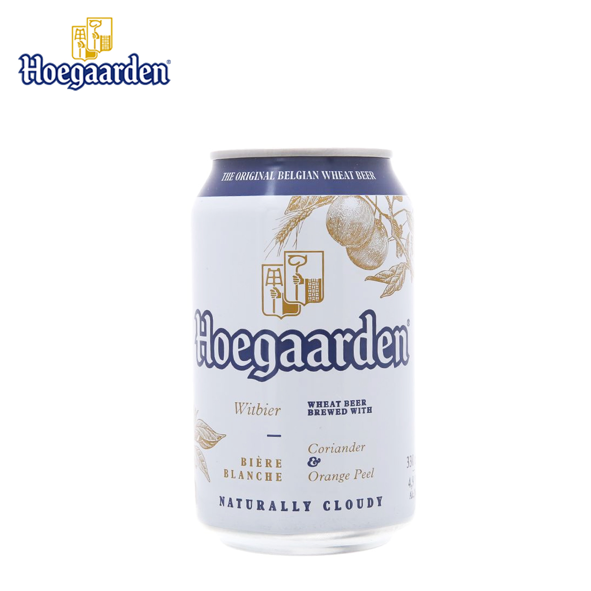 THÙNG 24 LON BIA HOEGAARDEN WHITE 330ML