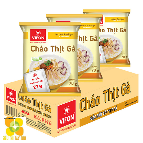 Cháo thịt gà vifon 70gr | Siêu Thị Tây Tựu