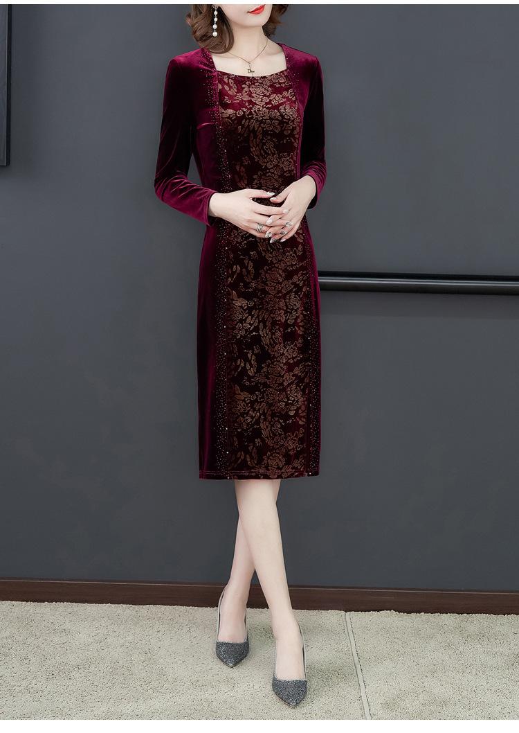 [HCM]ĐẦM SUÔNG HỌA TIẾT SANG TRỌNG - lindashop