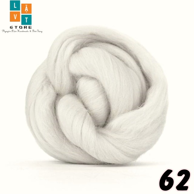 [HCM]Bảng màu LEN CHỌC - LEN THÔ - Needle Felting để làm đồ thủ công 2