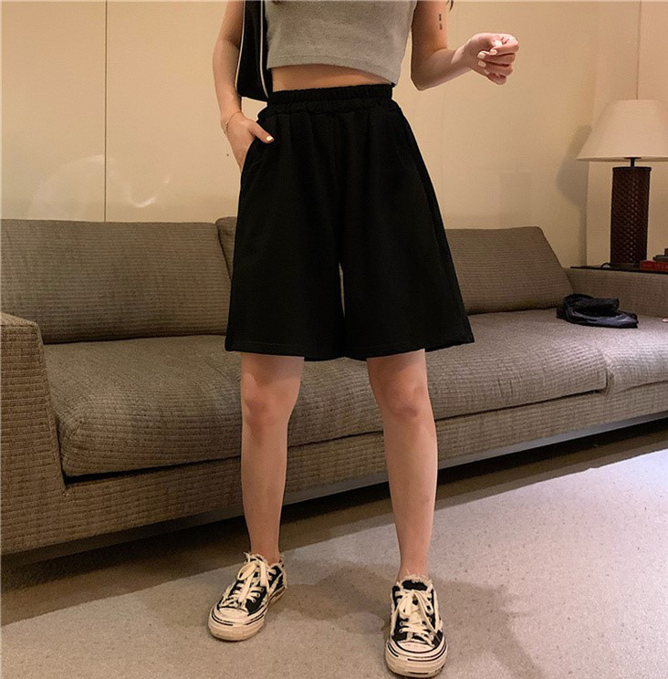[HCM]Quần shorts lửng thun nữ mẫu basic dễ mặc
