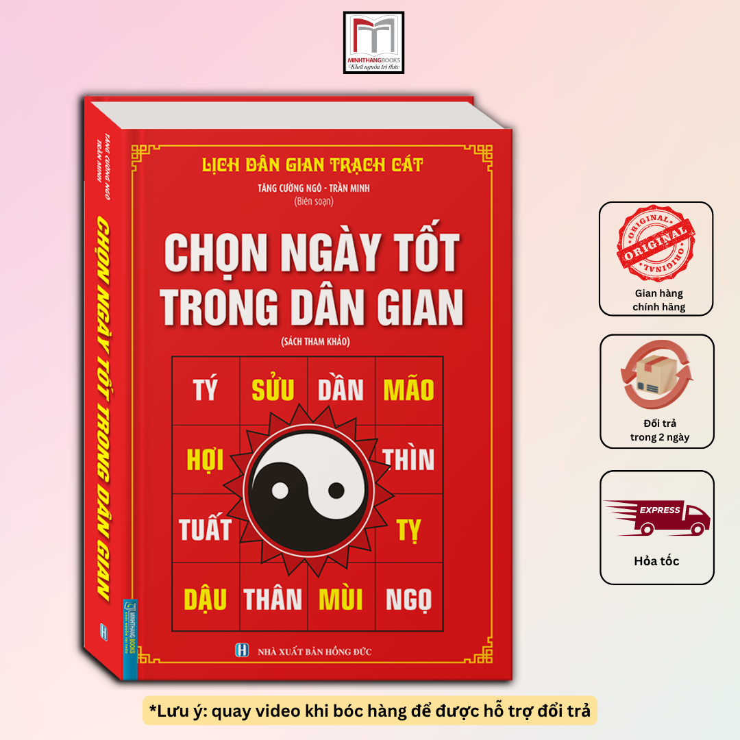 Sách - Chọn ngày tốt trong dân gian (bìa cứng)